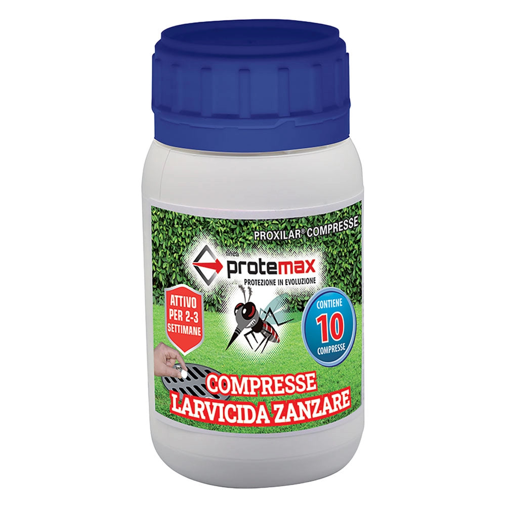 ANTIZANZARE LARVICIDA COMPRESSE gr. 20 (10 past.x 2 gr.)  - PROTEMAX
