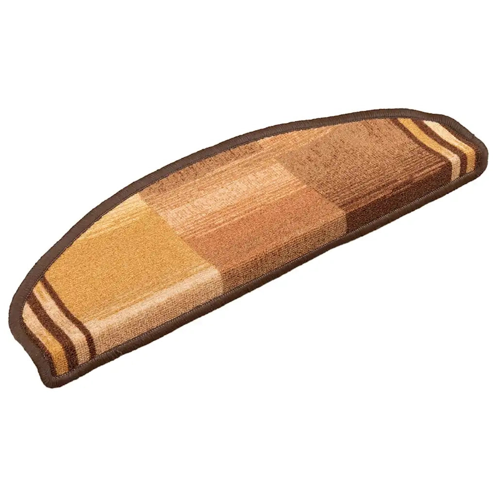 Tappetini per Scale Autoadesivi 10 pz | Gradini per Scale 65x21x4 cm Marroni