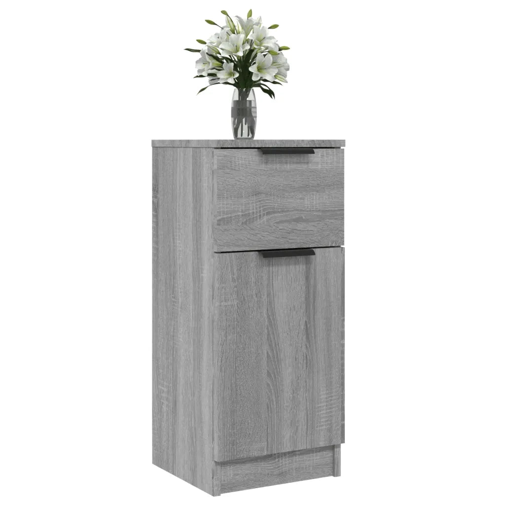 Credenza-Buffet-Armadio da cucina Grigio Sonoma 30x30x70 cm in Legno Multistrato 722482