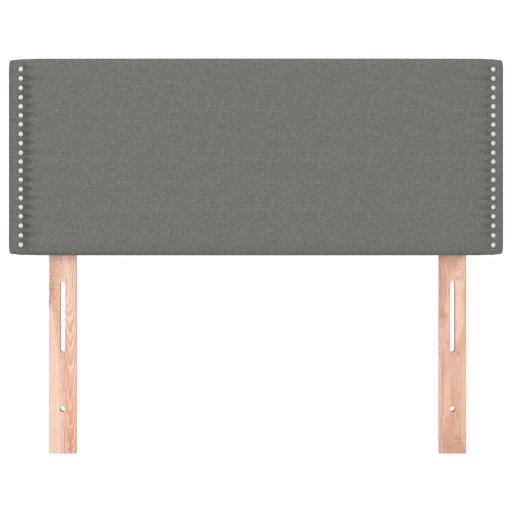 Testiera | Testata Grigio Scuro 80x5x78/88 cm in Tessuto