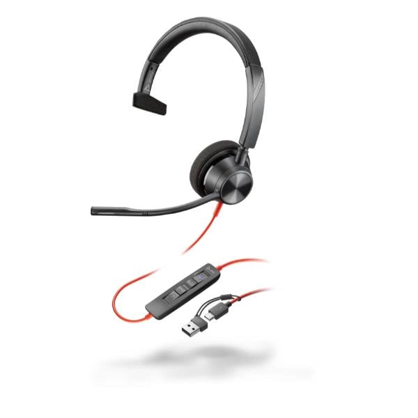 8x215aa poly bw 3310 mono usb-c hs - 8X215AA