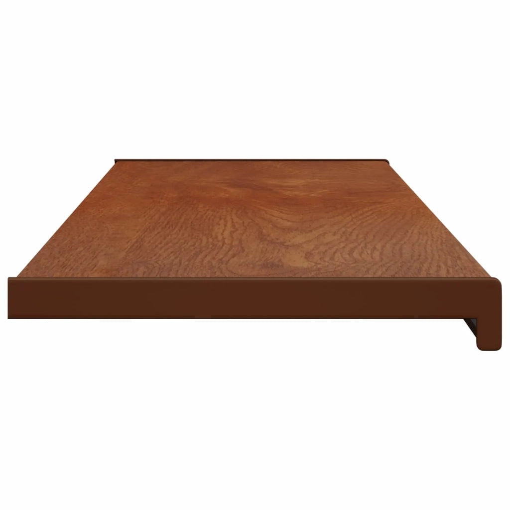 Soglia della Finestra Legno Marrone 160 x 30 x 4,5 cm PVC 42046914