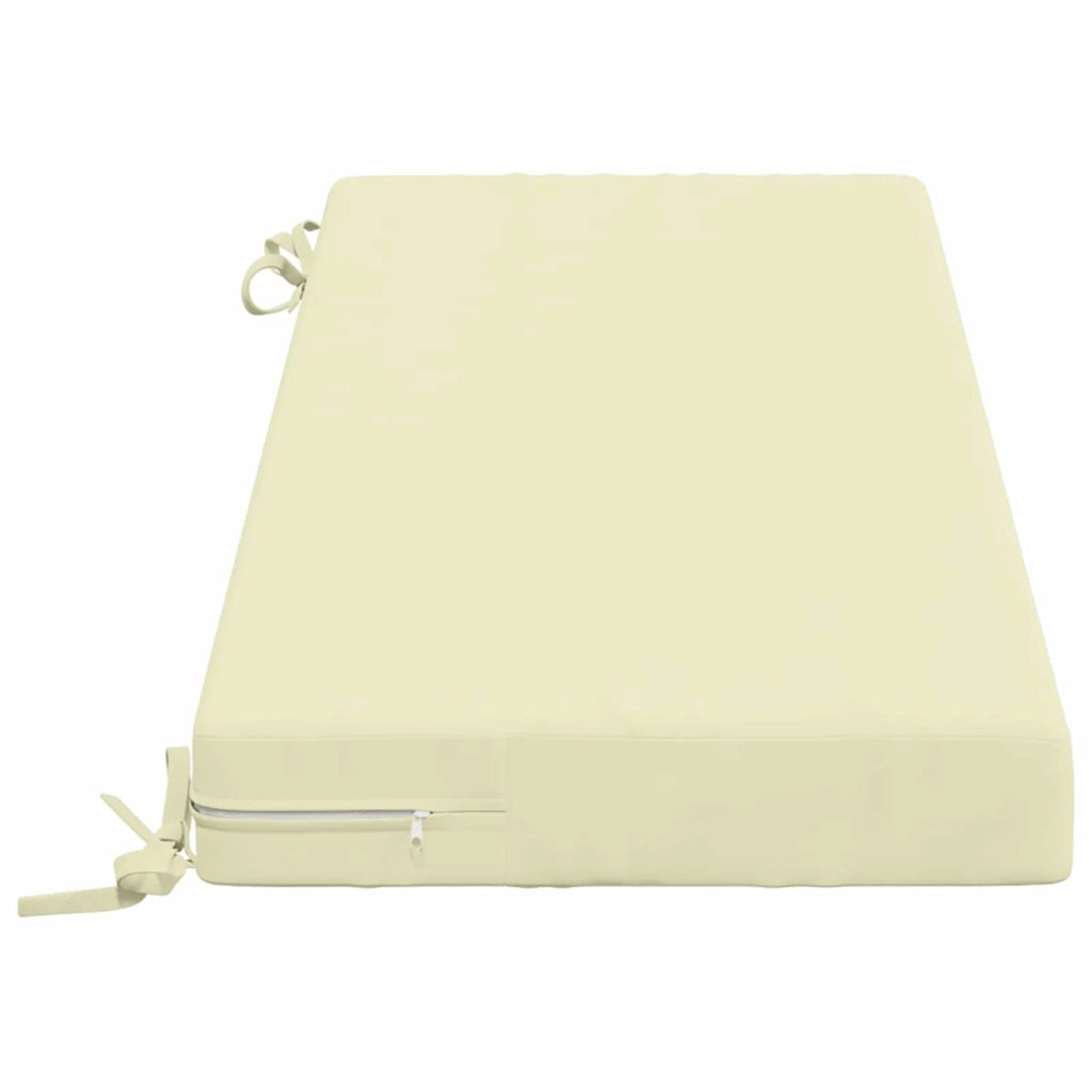 Cuscino per panchina SOEST 100% Poliestere Crema 949636