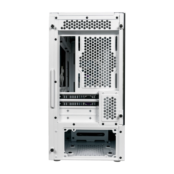 "Case MasterBox TD300 Mesh White- 2USB3.2-2xCombo 2.5""/3.5""-2x2.5""-2x120mm SickleFlow PWM ARGB Front Fans-ARGB/PWM Hub-NO PSU"