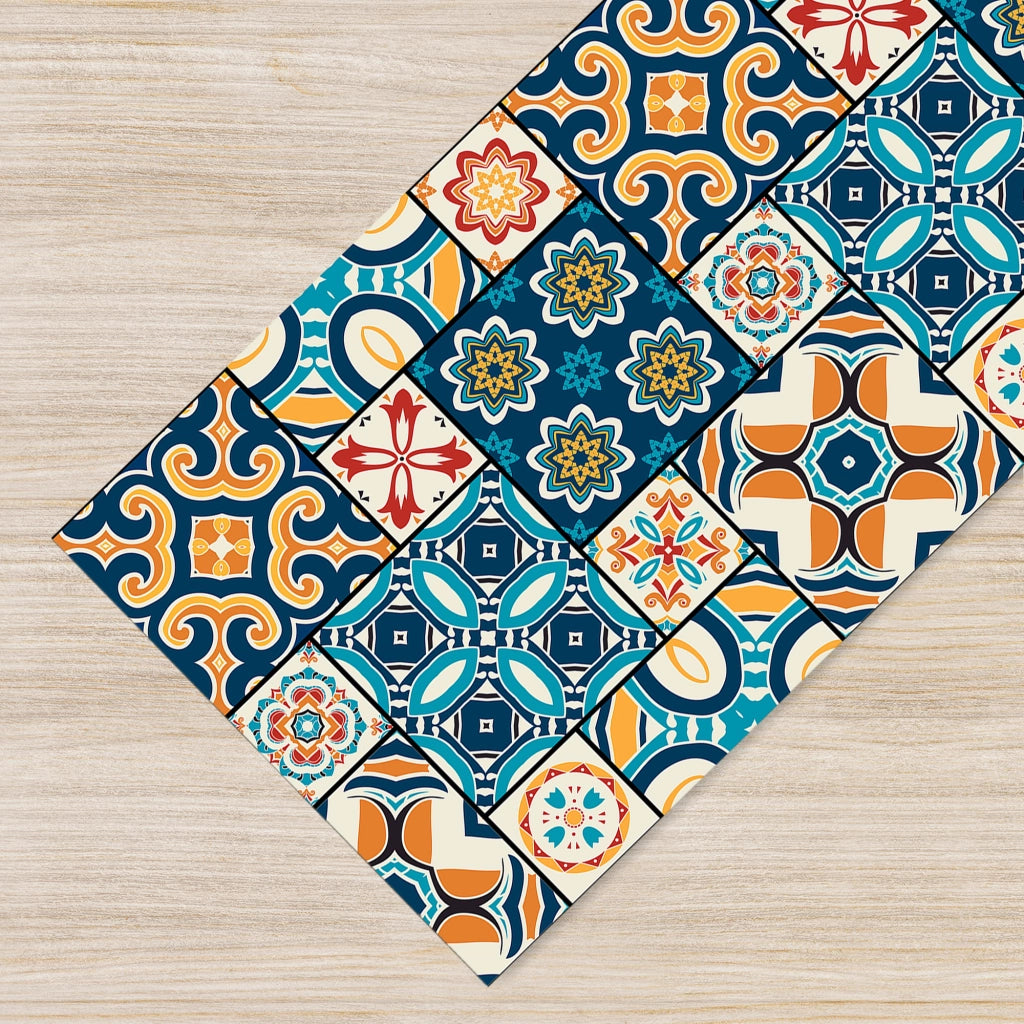 Tappeto passatoia antiscivolo made in Italy diversi modelli 50x550cm - Multicolor