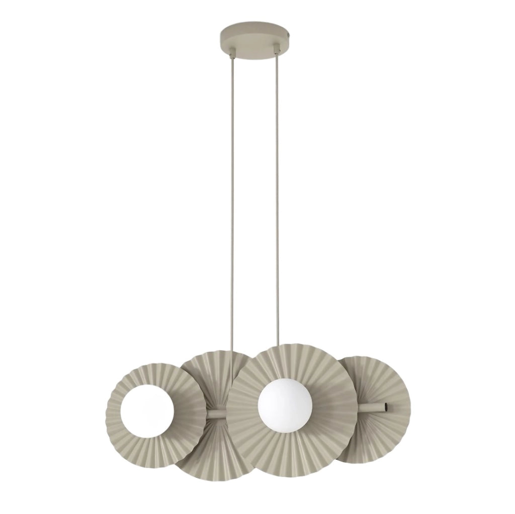 Lampada a sospensione modulare UMBRA beige 4xG9 Emibig