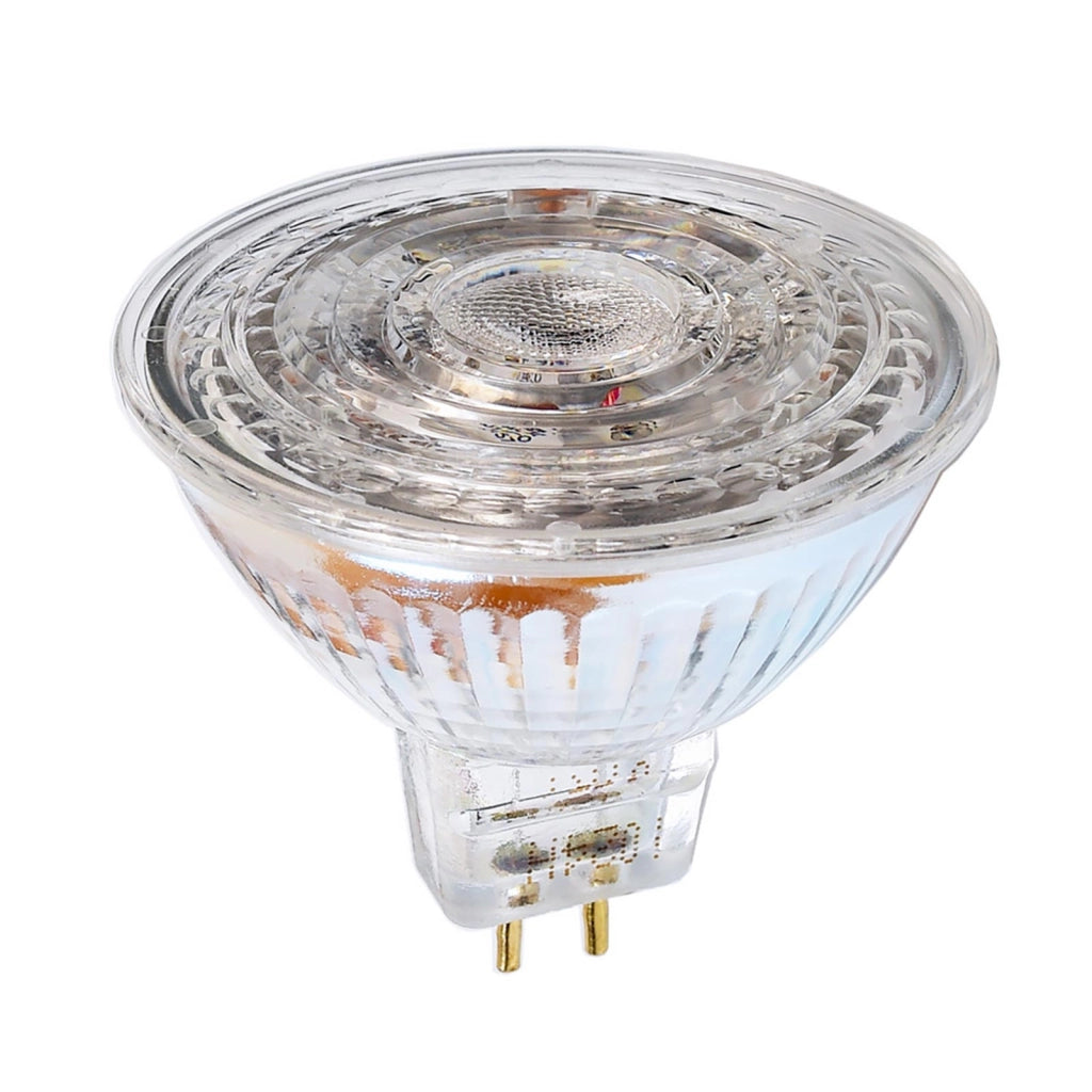 Lampadina SPOT LED MR16 3.8W attacco GU5.3 faretto lampada 12V AC/DC angolo luce 36 gradi luce 4000K