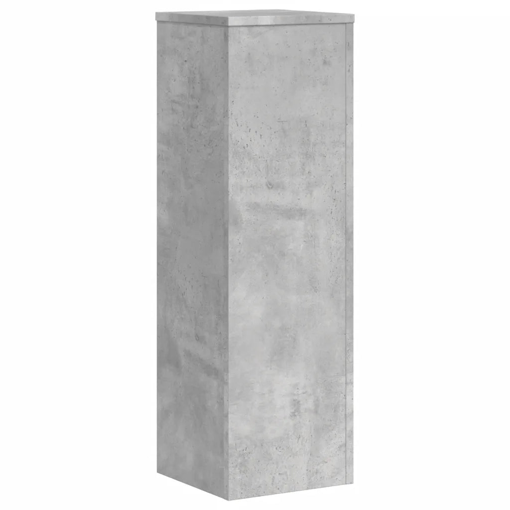 Supporti per piante | Sostegno per piante 2 pz Grigio 25x25x80 cm Legno Multistrato