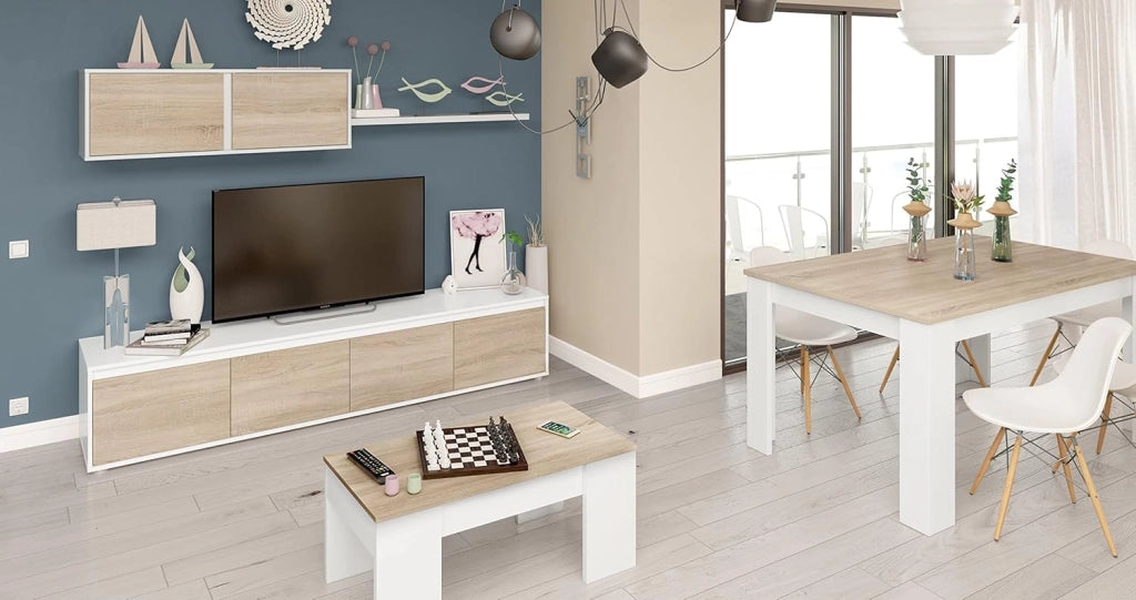 TAVOLO ALL.LE 90X140-190X78H CA-BIA