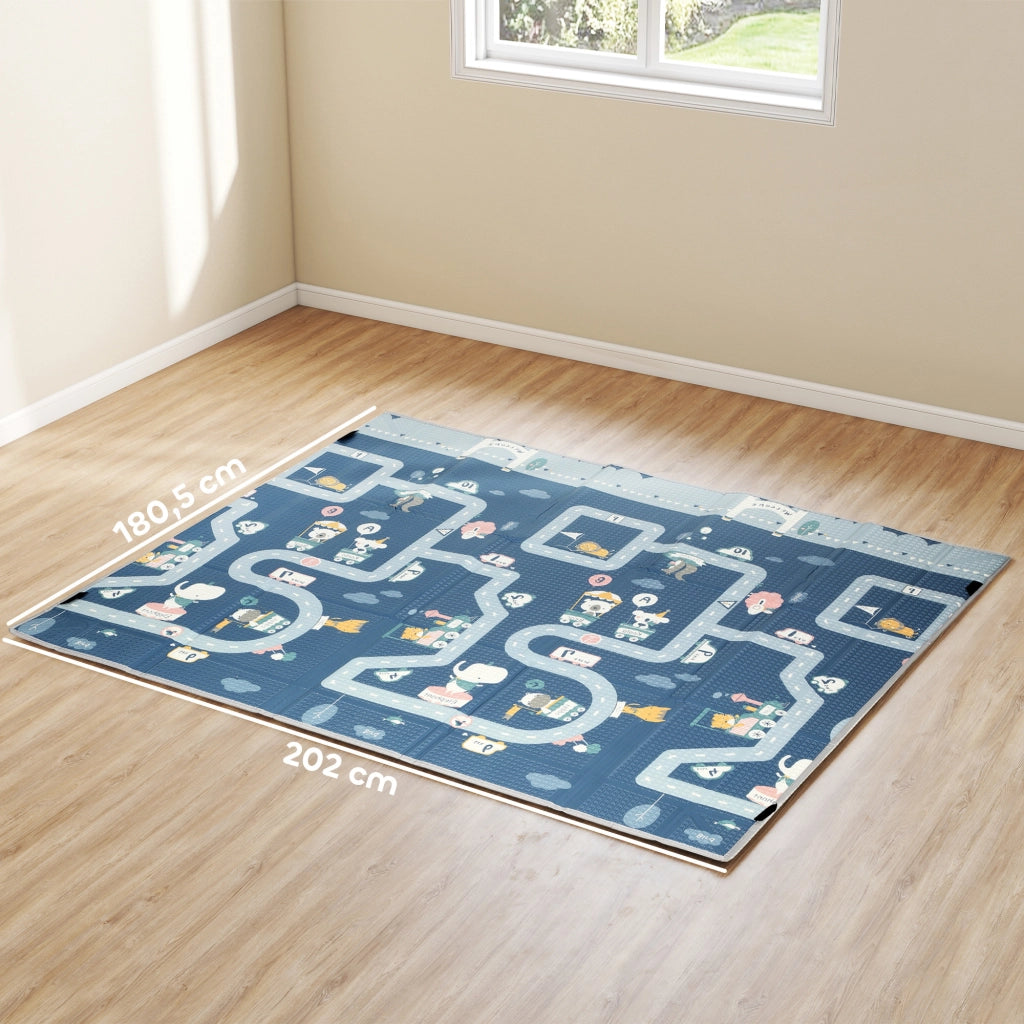 Tapis de jeu per bambini ¨C zephmum ¨C multicolore 202x180.5x1 cm