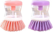 Set di Spazzole per Panni con Dispensatore - Multifunzionale - 2 Pezzi - Plastica