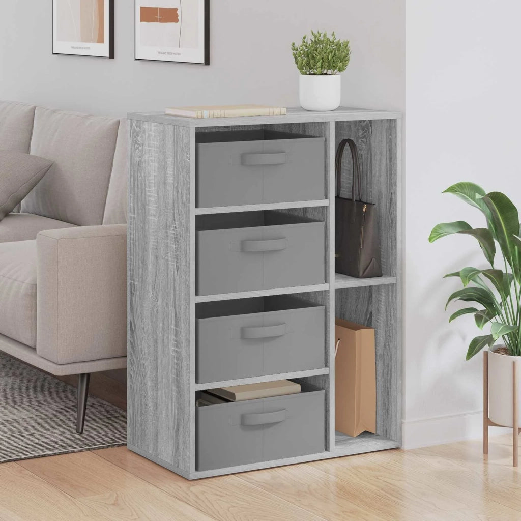 Credenza con cassetto Grigio Sonoma 60 x 33,5 x 84 cm 8000473