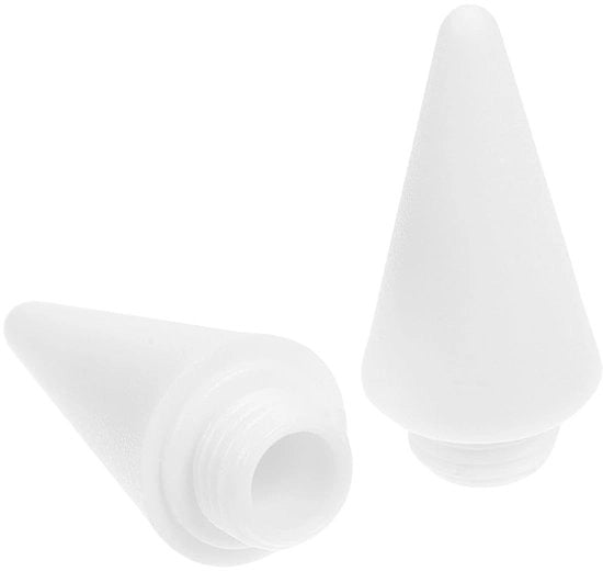 Punti di sostituzione per schermi capacitivi 2 pezzi - Materiale di alta qualità - Resistenti alle abrasioni - Facili da sostituire - Disegno a spirale - Punti stilus