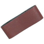 Makita P-36893 Nastro Abrasivo 100x610 mm Grana 60 per Legno e Metallo 5 pz colore Rosso