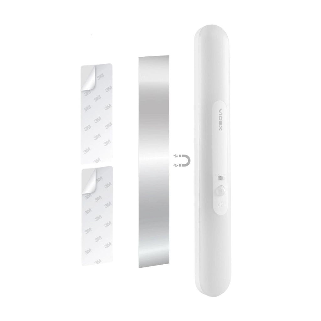 Lampada LED ricaricabile USB-C con sensore e magnete Videx