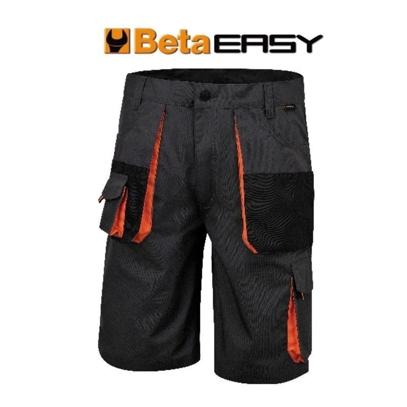 BERMUDA EASY CANVAS GREY TG.XXXXL