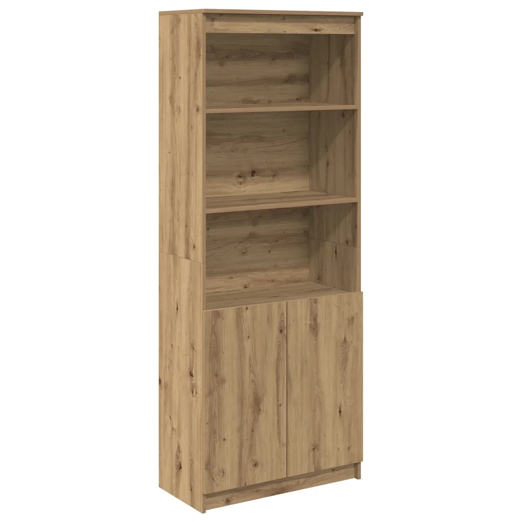 Credenza Rovere Artigianale 70x35x180 cm in Legno Multistrato 3328479