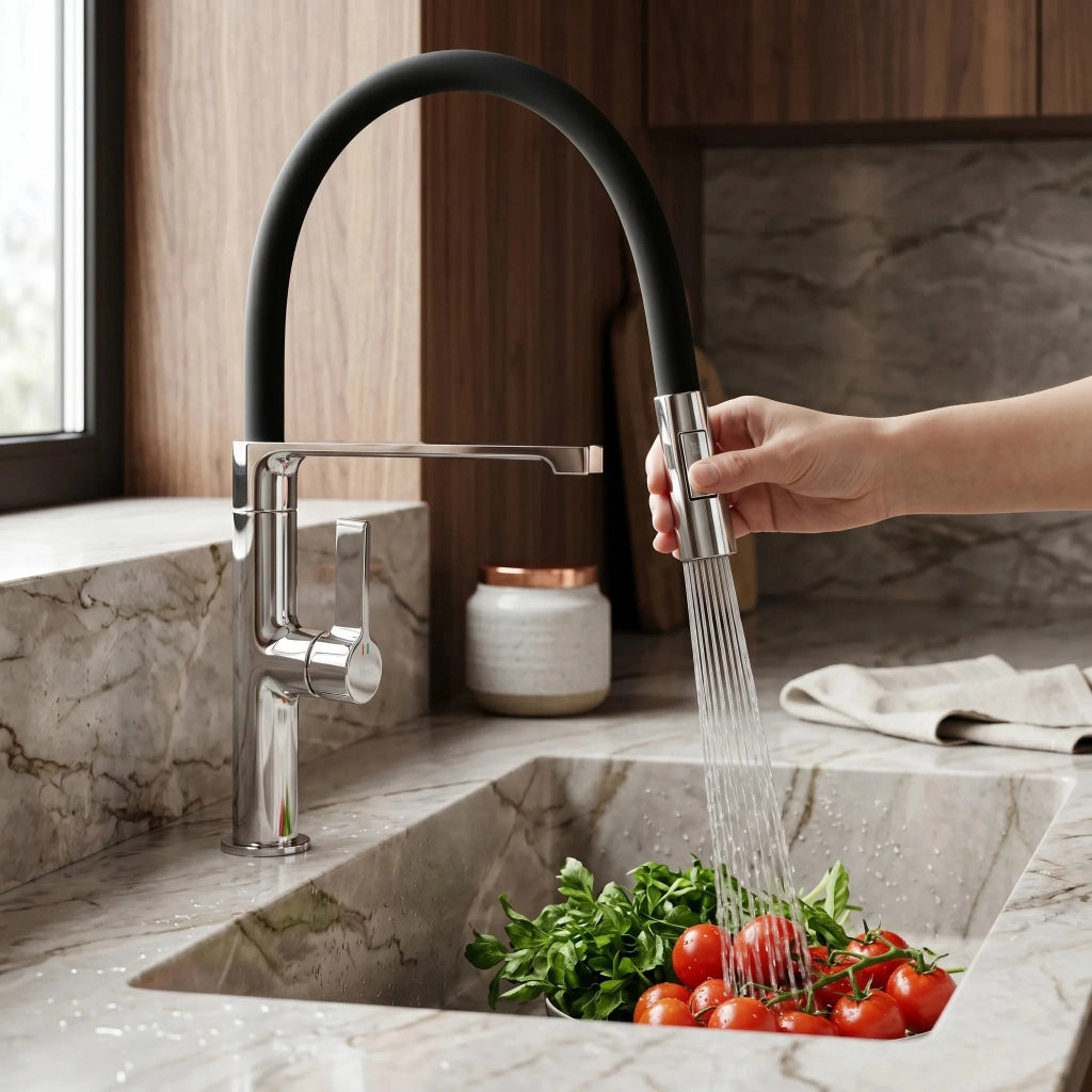 Rubinetto Da Cucina Rea Lago Chrome