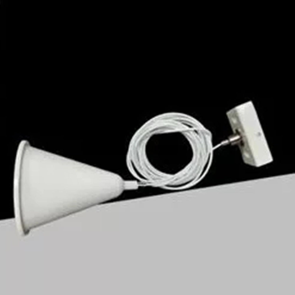 Trade Shop - Cavo Fili Per Lampada 3 Mt Elemento Di Sospensione Per Binario Trifase Bianco Gf-b3m -