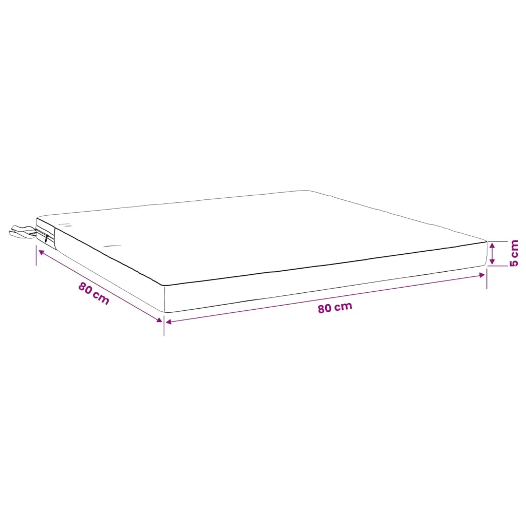 Cuscino per Sedia in Unico Pezzo SOEST 100% Poliestere 945019