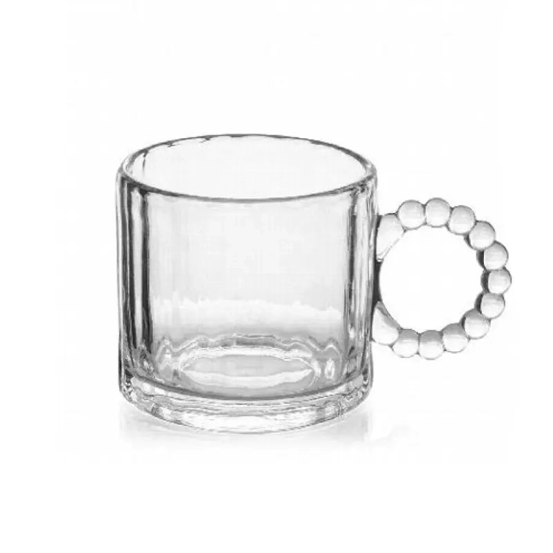 Set 2 Tazze in Vetro Cilindrico Loop 310 cc
