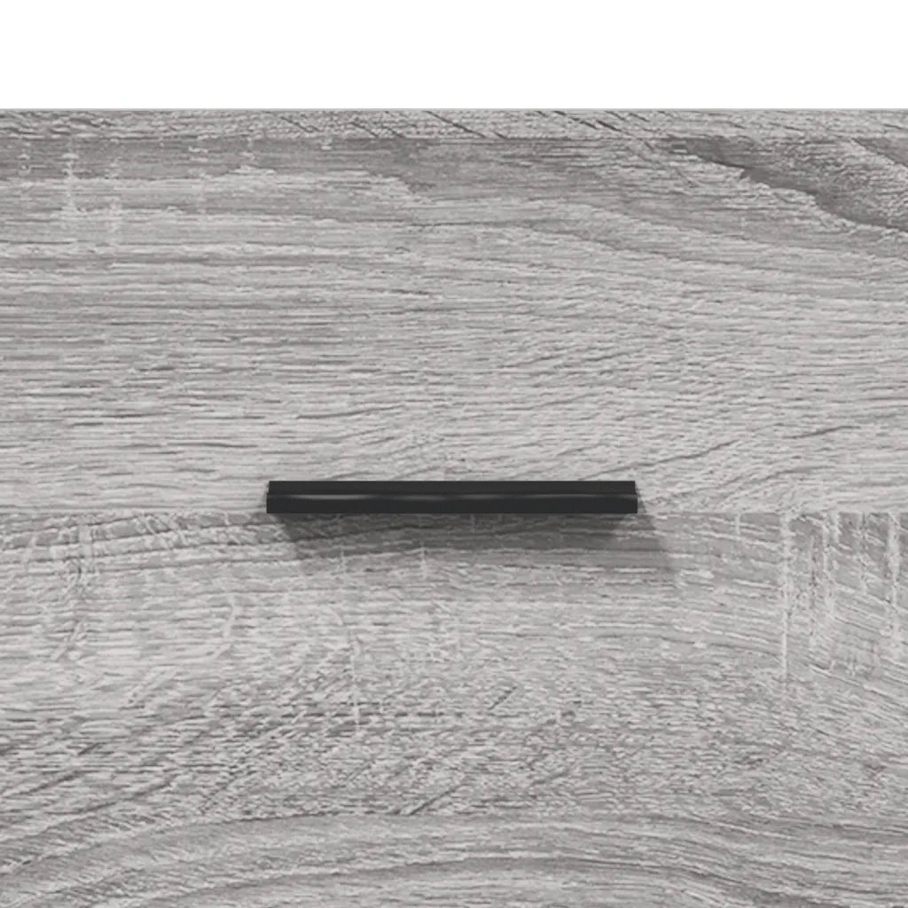 Credenza | Madia | Buffet da pranzo | Armadio da pranzo Grigio Sonoma 34,5x34x180 cm in Legno Multistrato