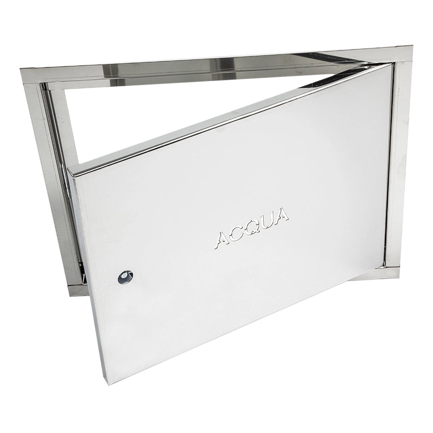 SPORTELLO PER PROTEZIONE ACQUA ZINCATO- H1xL1(nicchia)31x41- HxL 35x45- DK- pezzi 1