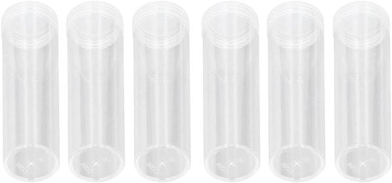 Munizioni in Plastica - Diverse Dimensioni - Set da 10 - Munizioni da Colpo - Adatte per Monete da 25 Mm / 098 Pollici - Incluso Supporto in Gomma