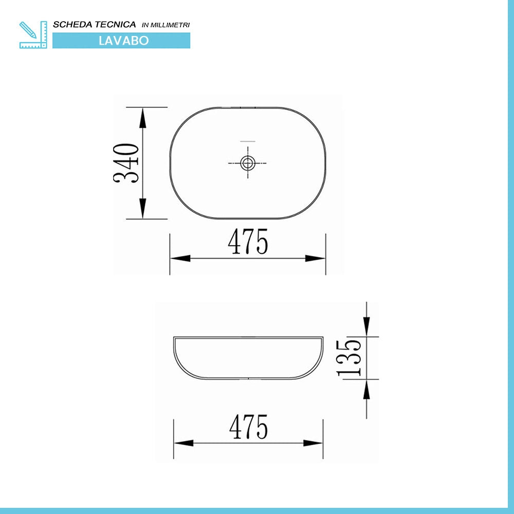 Mobile bagno sospeso 80 cm bianco e rovere con lavabo e specchio Kleo