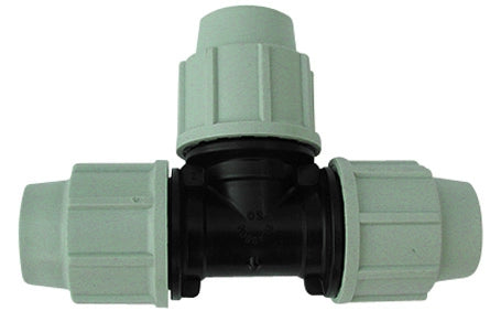 TEE A 90  °  PLASSON PER TUBO POLIETILENE- Diam. 110- PLASS- pezzi 1