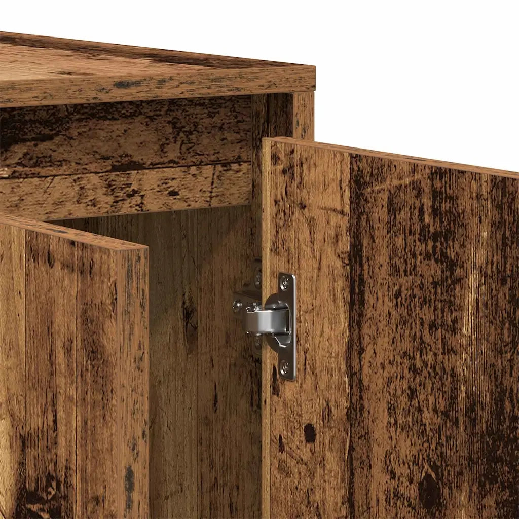 Credenza | Madia | Buffet da pranzo | Armadio da pranzo Legno vecchio 135 x 41 x 75 cm Legno multistrato