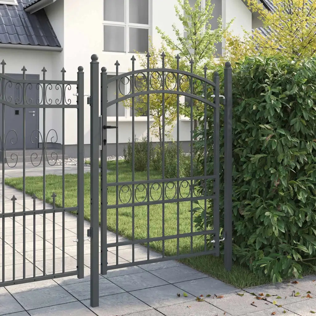 Cancello della recinzione con punte EMMEN 170 x 100 cm 42008990
