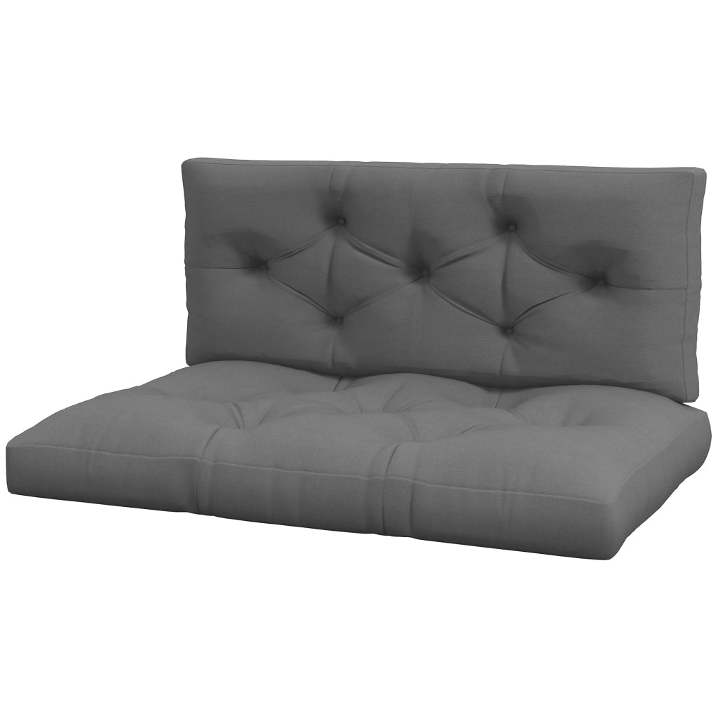 Cuscini per Divano ¨C zephmum ¨C Grigio 120x80x12 cm