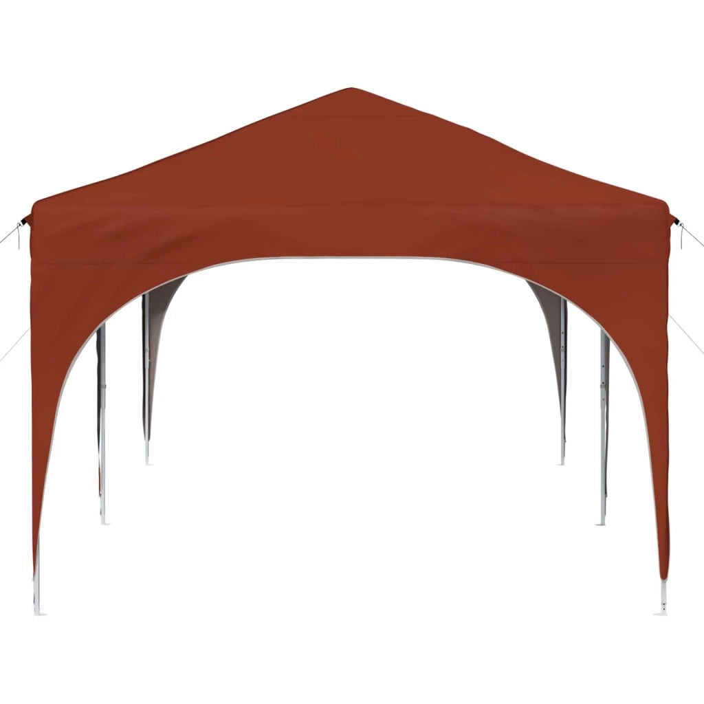 Tenda per feste a pop-up-Gazebo Terracotta 575 x 288 x 245 cm 597249