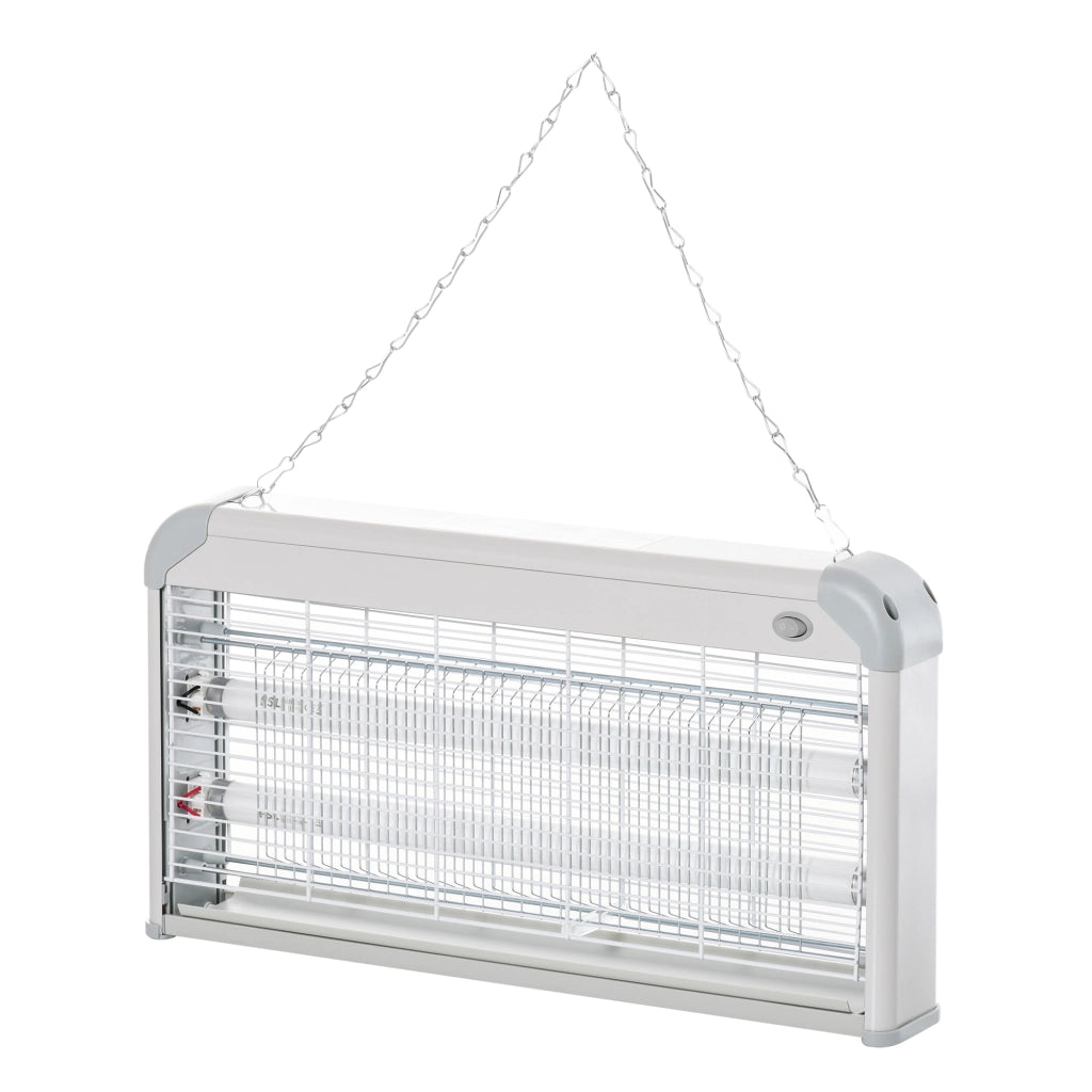 Lampada Antizanzare Elettrica 30W UV ¨C zephmum ¨C 48.5x8.5x26.5 cm Grigio