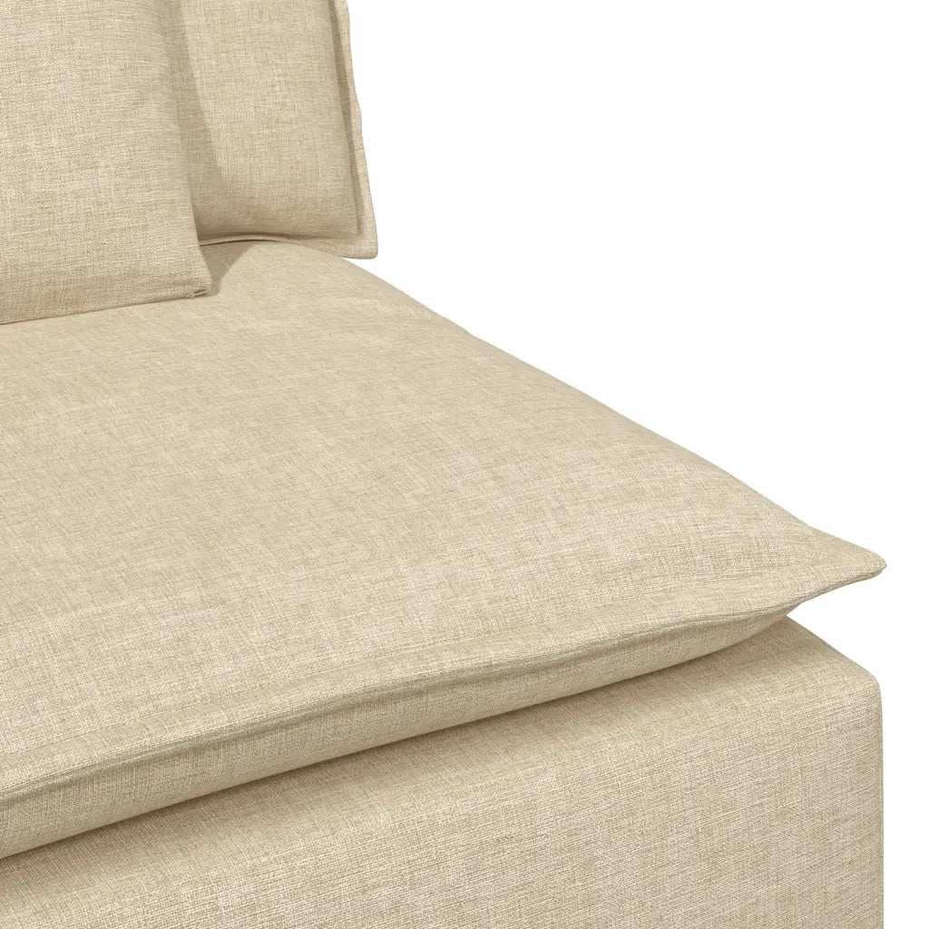 Modulo Terminale Bracciolo Divano Modulare con Cuscini-Sofa Modulare-Divanetto 100 cm 476468