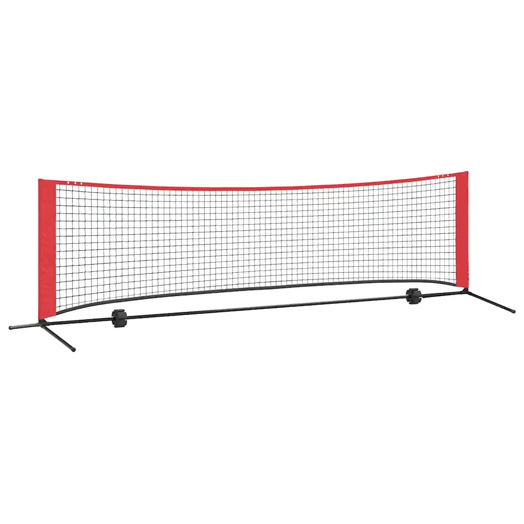 Rete da tennis Nero e Rosso 301 x 90,5 x 87 cm Poliestere 42012860