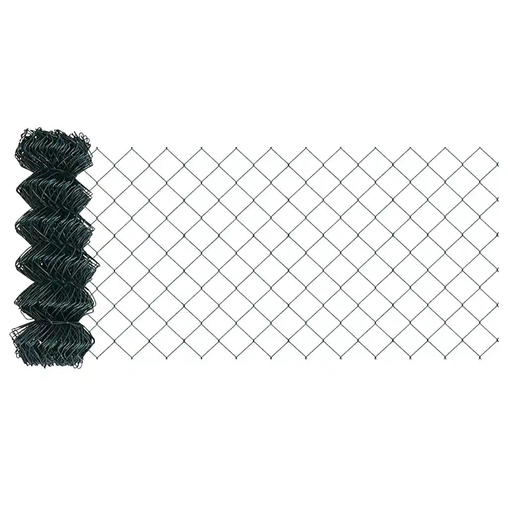 Palo della recinzione | Pannello per recinzione Verde 10 x 0,8 m (rete 60 x 60 mm)