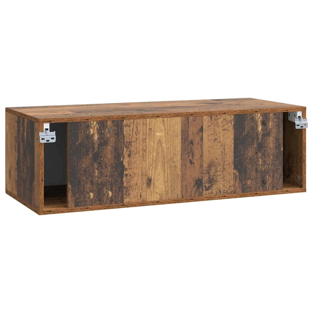 Mobile TV da Muro | Armadietto TV | Mobile Porta TV Legno antico 98 x 41 x 30 cm