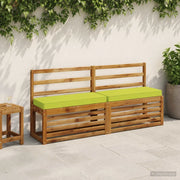 Cuscini per Panchina a 2 Pezzi VUGHT 2 pcs 100% Poliestere 950443