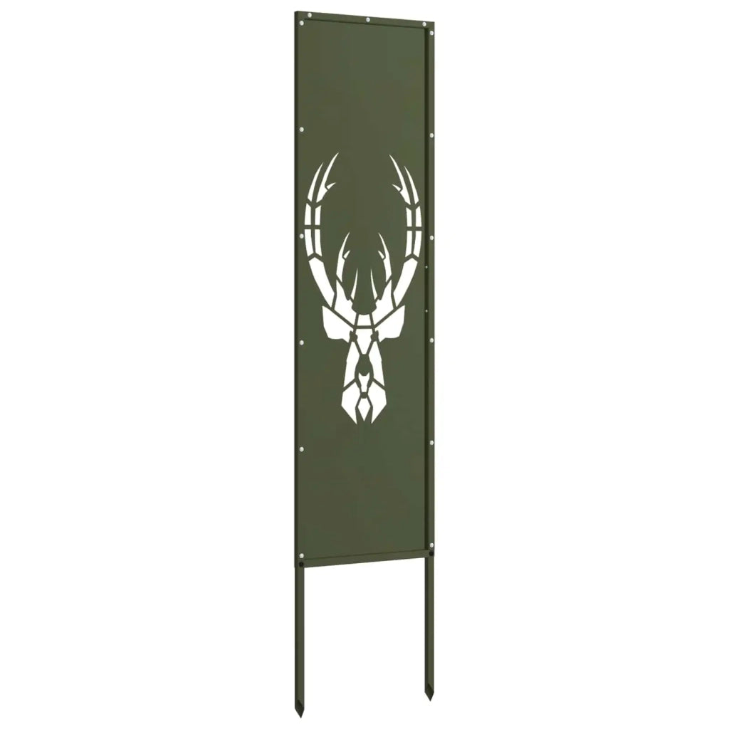 Schermo per privacy in giardino Oliver verde 32 x 140 cm 876262