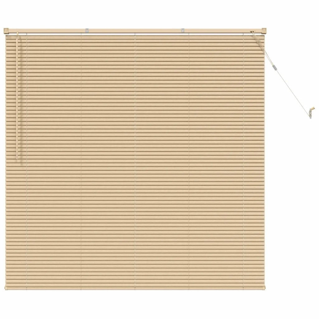 Tenda Veneziana | Tenda a lamelle Marrone Chiaro con Motivo 150 x 160 cm 25 mm