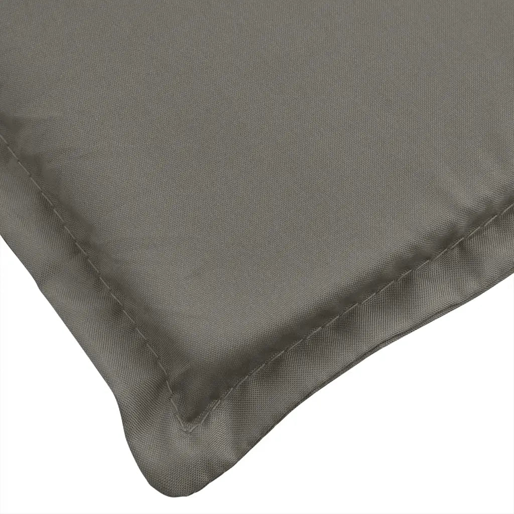 Cuscino per Sdraio Grigio Scuro Mélange (75+105) x 50 x 4 Tessuto 4002488
