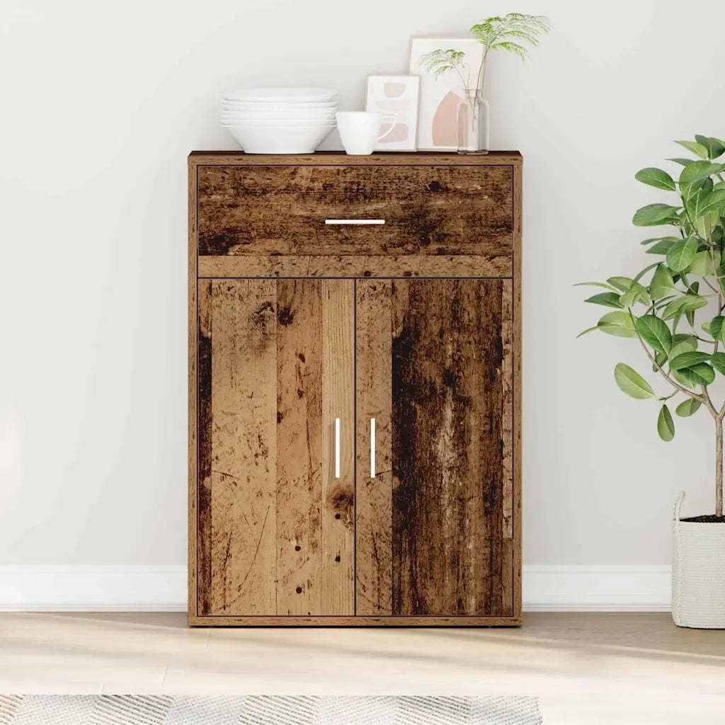 Credenza-Buffet-Armadio da cucina Legno vecchio 60 x 30 x 84 cm Legno multistrato