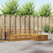 Set di divani da esterno 4 pcs Naturale 3373269