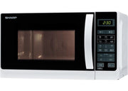 Sharp R-642 WW Superficie piana Microonde con grill 20 L 800 W Bianco