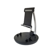 SUPPORTO CELLULARE SMARTPHONE TABLET 2 IN 1 IPAD DA TAVOLO PIEGHEVOLE REGOLABILE