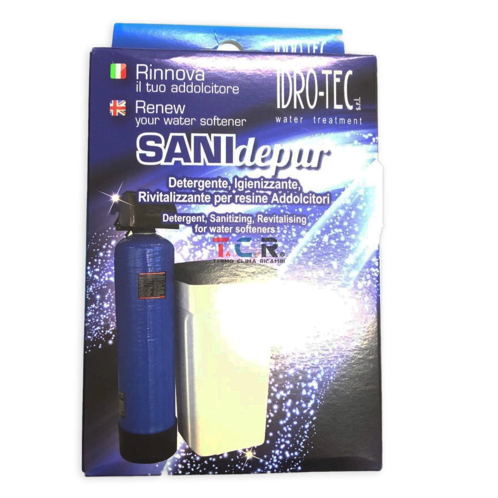DETERGENTE Disincrostante e disinfettante naturale per addolcitori  SANIDEPUR