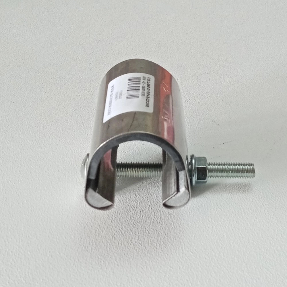 Collare di riparazione 48-51mm inox per tubi con un tirante