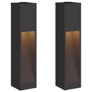 Lucina LED Solare da Percorso 2 pz Nero CFW9124998